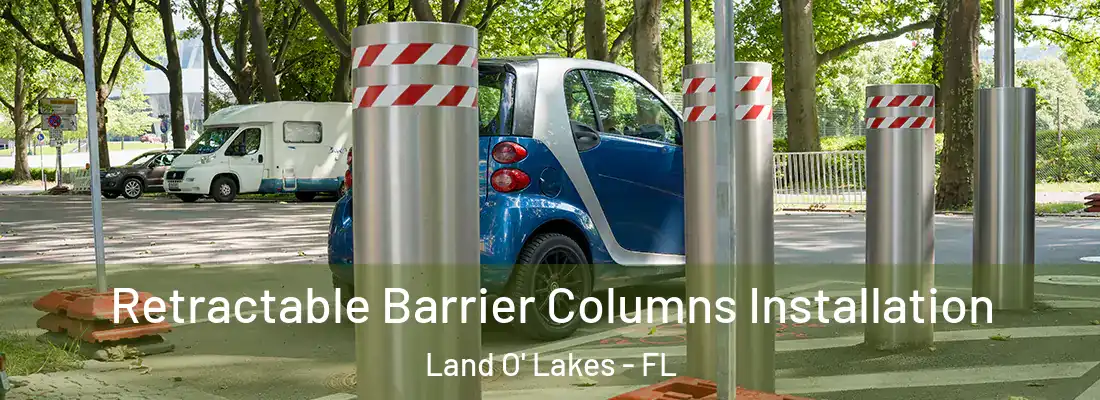  Retractable Barrier Columns Installation Land O' Lakes - FL